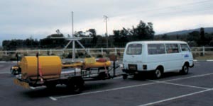 Deep Blue on the road